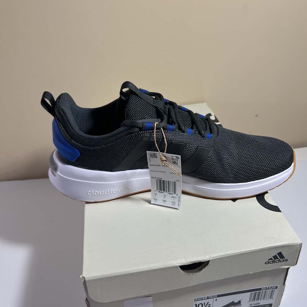 Adidas Racer TR23 Men's Running Shoe Carbon Black Royal Blue IG7328